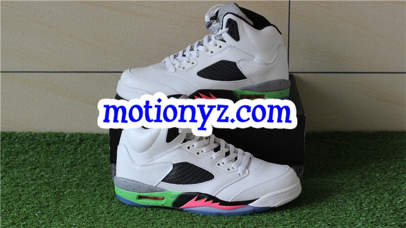 Authentic Air Jordan 5 Retro Poison Green